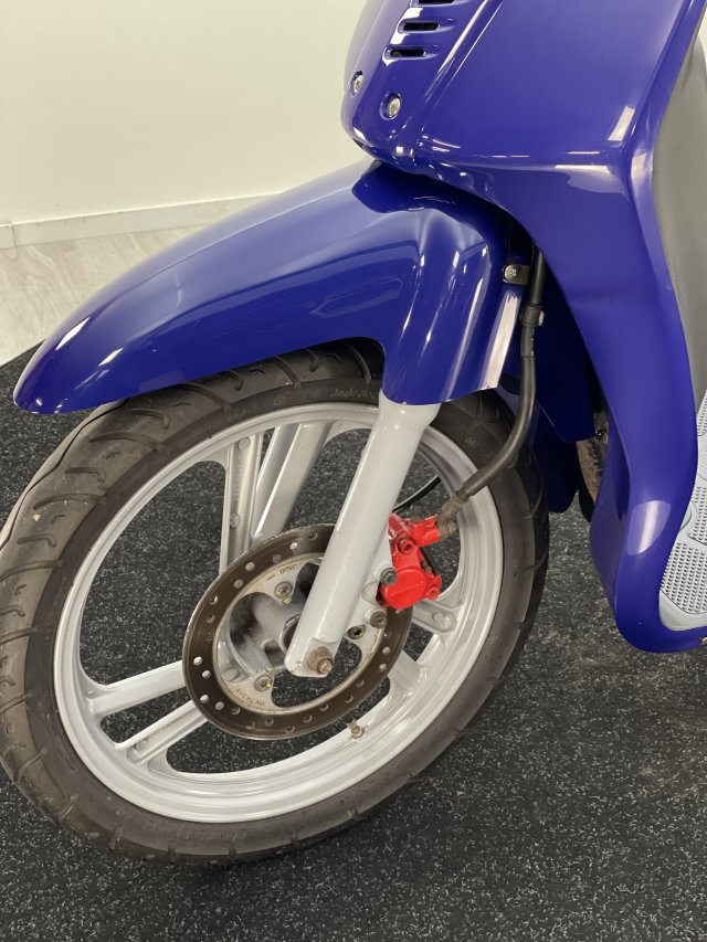 Honda Scoopy SH50 Blauw Sunder Bromfietsen